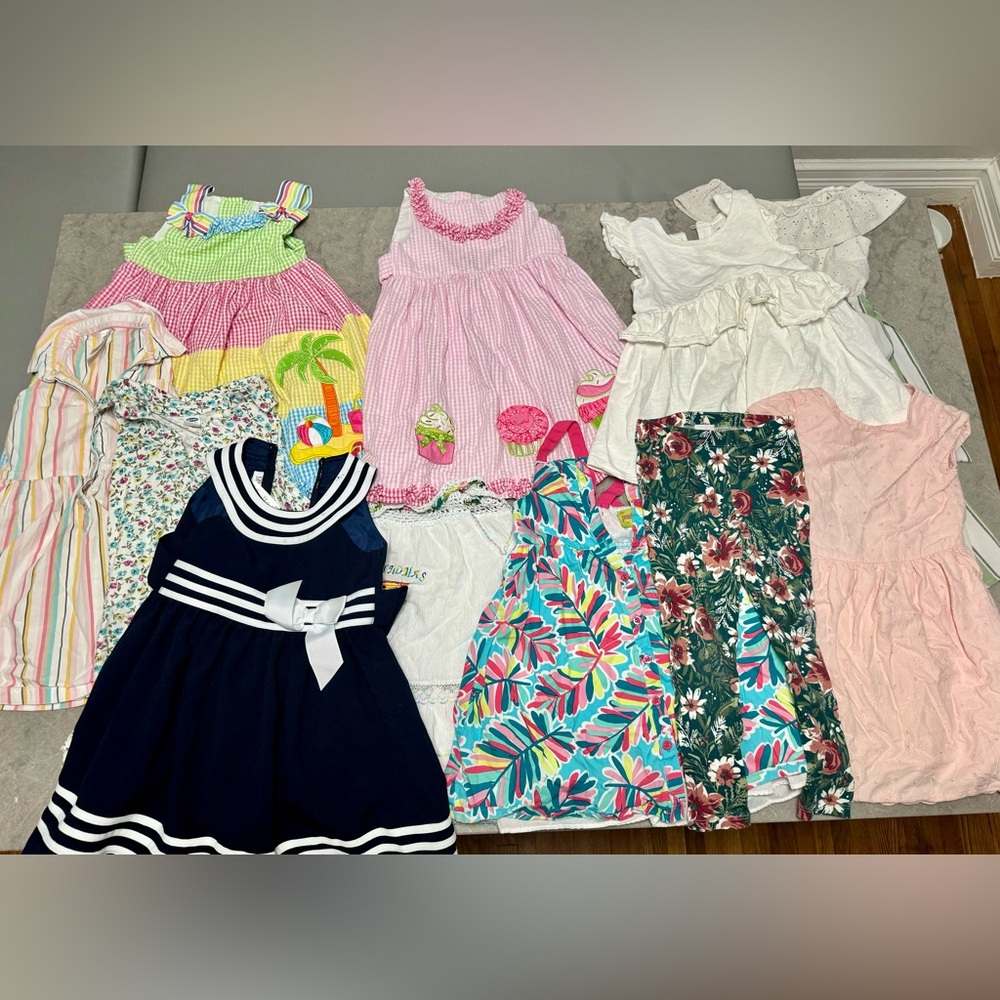 Girls Dress Bundle of 10 Size 4T